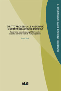 Copertina libro "Diritto processuale..."